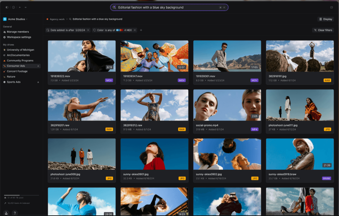 Content Management System Interface